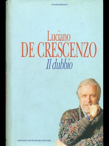 Il dubbio - Luciano De Crescenzo - copertina