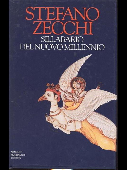 Sillabario del nuovo millennio - Stefano Zecchi - copertina