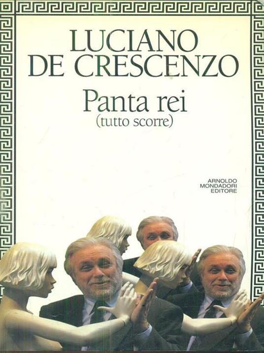 Panta rei - Luciano De Crescenzo - copertina