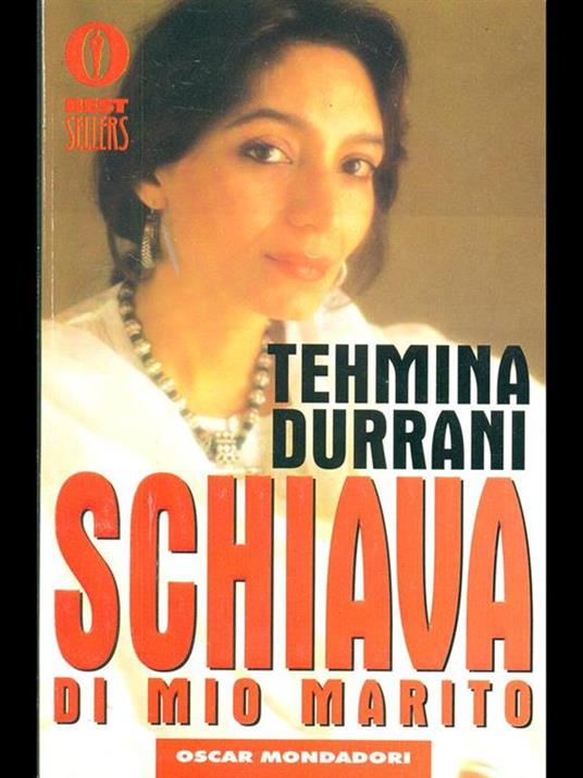 Schiava di mio marito - Tehmina Durrani - copertina