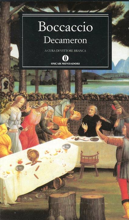 Il decameron - Giovanni Boccaccio - copertina