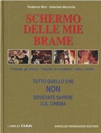 Schermo delle mie brame. Tutto quello che non dovevate sapere sul cinema - Federico Bini,Gabriele Miccichè - copertina