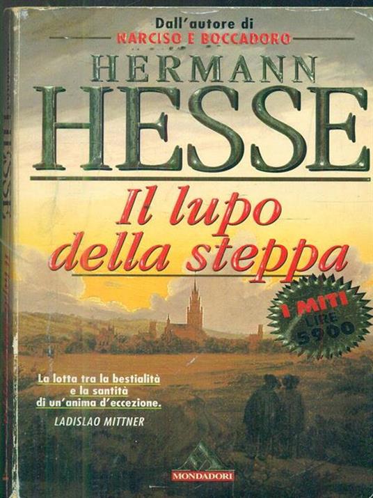 Il lupo della steppa - Hermann Hesse - copertina