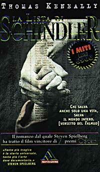 La lista di Schindler - Thomas Keneally - copertina