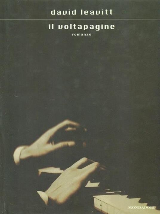 Il voltapagine - David Leavitt - copertina