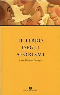 Il libro degli aforismi - copertina