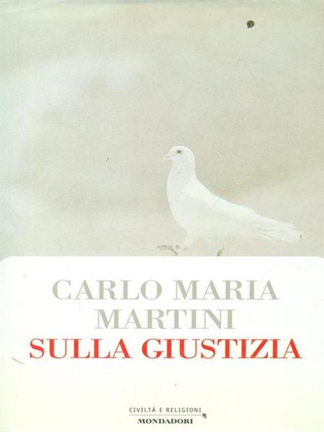 Sulla giustizia - Carlo Maria Martini - copertina