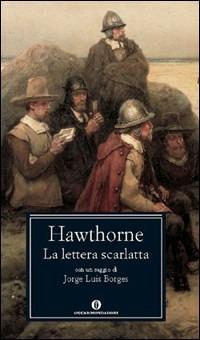 La lettera scarlatta - Nathaniel Hawthorne - copertina