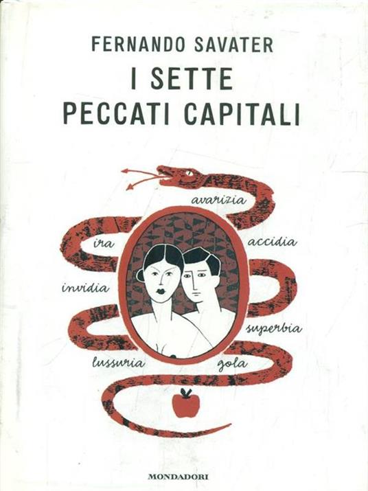 I sette peccati capitali - Fernando Savater - copertina