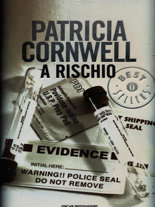 A rischio - Patricia D. Cornwell - copertina