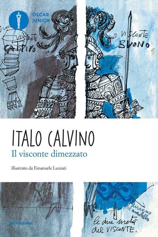 Il visconte dimezzato - Italo Calvino - copertina