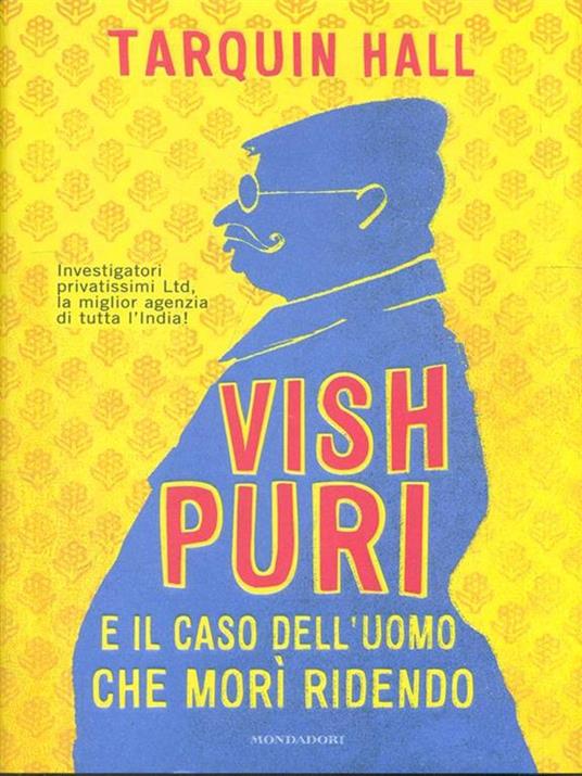 Vish Puri e il caso dell'uomo che morì ridendo - Tarquin Hall - copertina