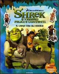 Image of Shrek e vissero felici e contenti. Il libro con gli adesivi