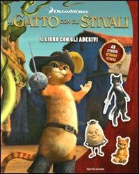 Il gatto con gli stivali. Il libro con gli adesivi - Elisa Fratton - copertina