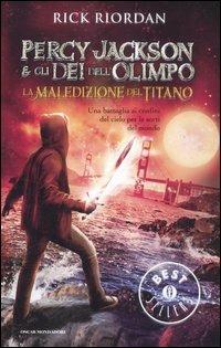 La maledizione del titano. Percy Jackson e gli dei dell'Olimpo. Vol. 3 - Rick Riordan - copertina