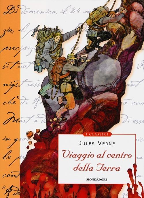 Viaggio al centro della terra - Jules Verne - copertina