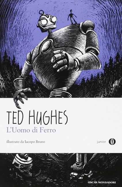 L' uomo di ferro - Ted Hughes - copertina