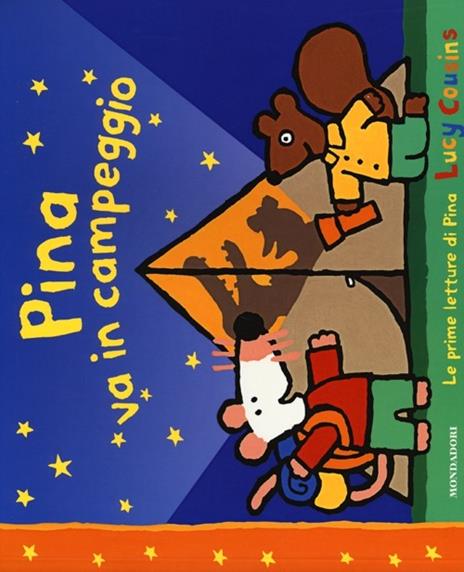 Pina va in campeggio - Lucy Cousins - copertina