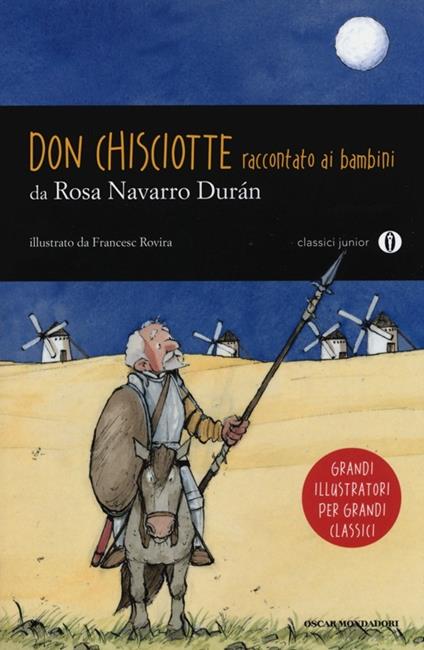 Don Chisciotte raccontato ai bambini - Rosa Navarro Durán - copertina