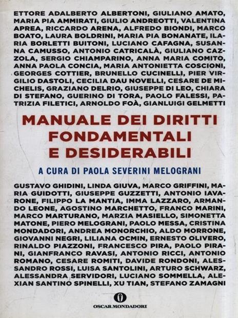 Manuale dei diritti fondamentali e desiderabili - 2