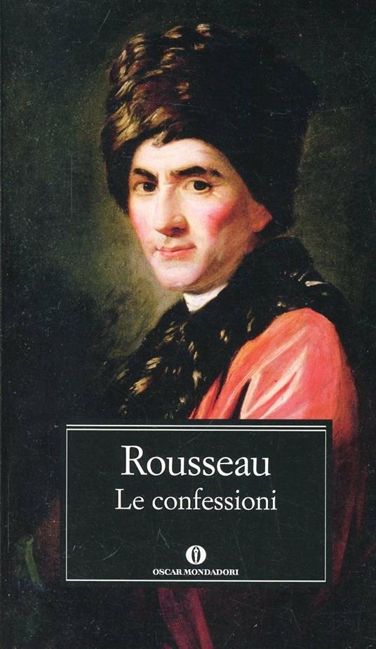 Le confessioni - Jean-Jacques Rousseau - copertina