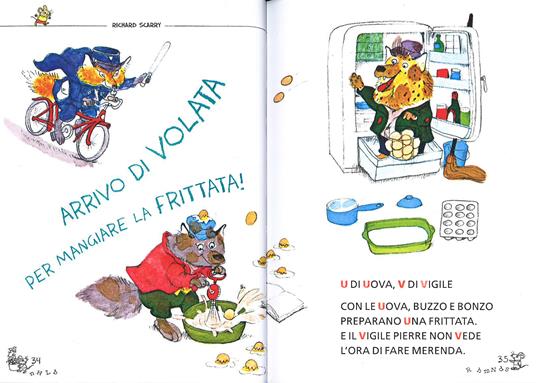 Sandrino va a scuola. Ediz. illustrata - Richard Scarry - 2