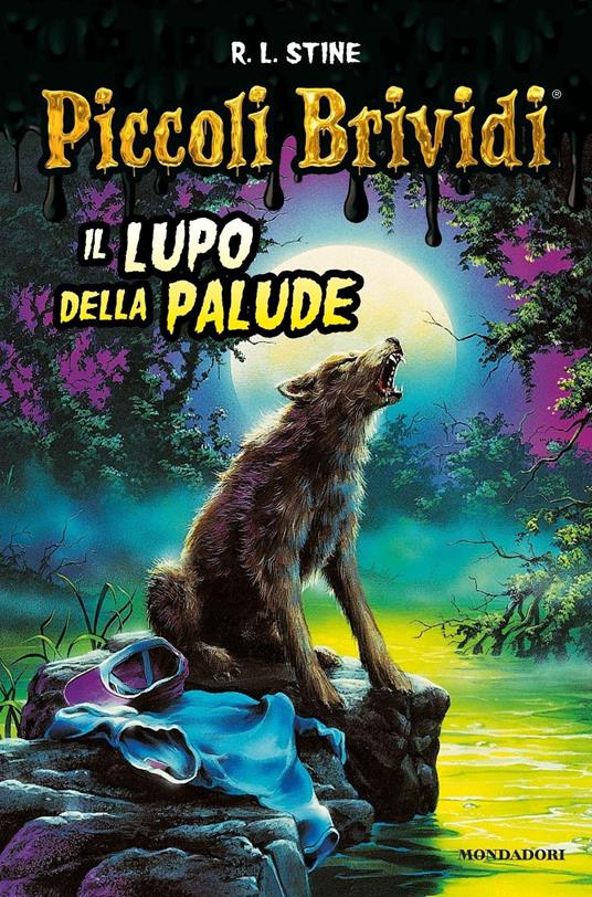 Il lupo della palude - Robert L. Stine - copertina