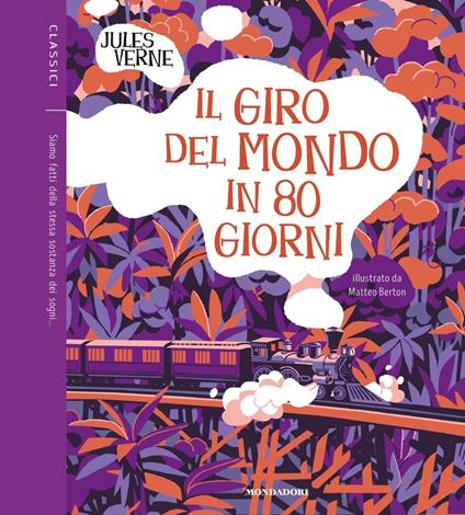 Il giro del mondo in 80 giorni - Jules Verne - copertina