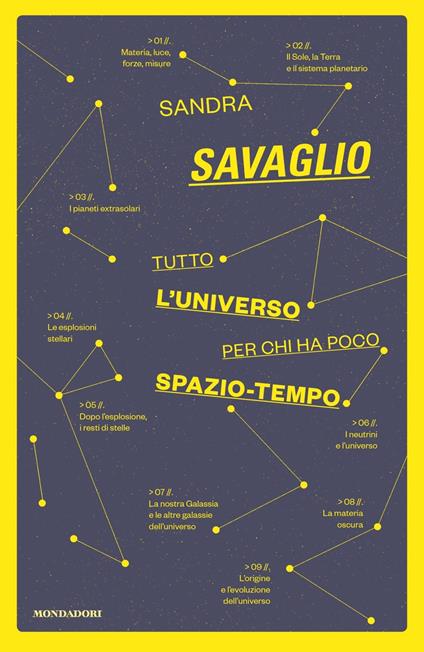 Tutto l'universo per chi ha poco spazio-tempo - Sandra Savaglio - copertina