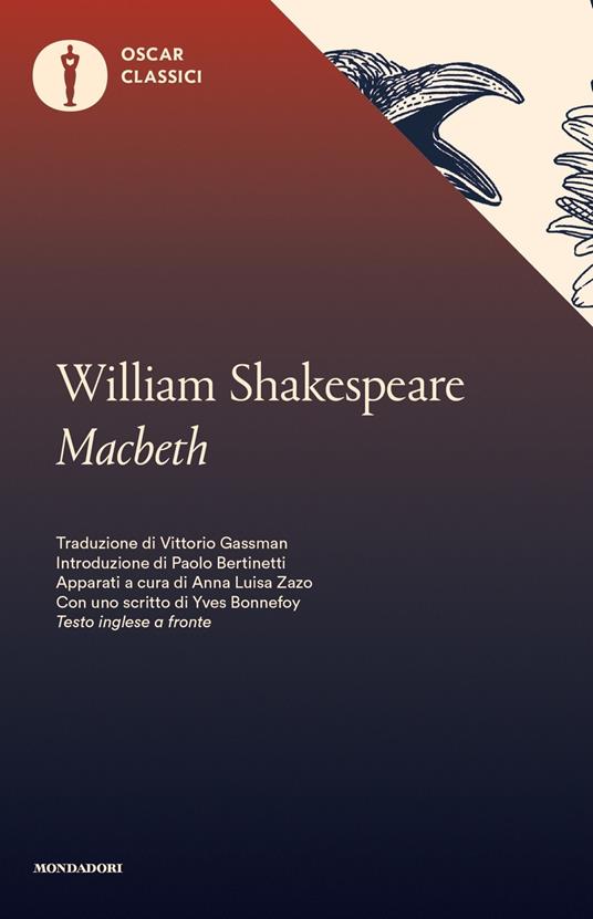 Macbeth. Testo inglese a fronte - William Shakespeare - Libro - Mondadori -  Oscar classici