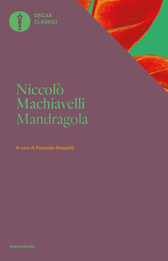 Mandragola - Niccolò Machiavelli - copertina