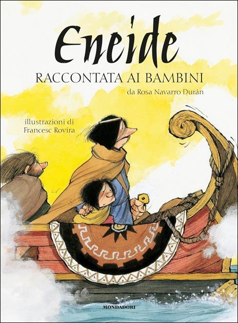 Eneide raccontata ai bambini - Rosa Navarro Durán - copertina