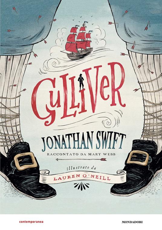 Gulliver da Jonathan Swift - Mary Webb - copertina