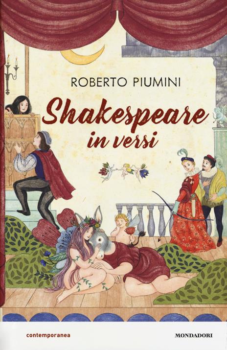 Shakespeare in versi. Ediz. a colori - Roberto Piumini - copertina