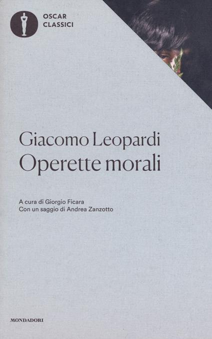 Operette morali - Giacomo Leopardi - copertina