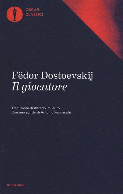 Il giocatore - Fëdor Dostoevskij - copertina