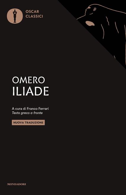 Iliade. Testo greco a fronte - Omero - copertina