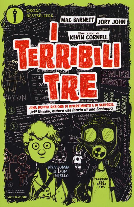 I terribili tre - Mac Barnett,Jory John - copertina