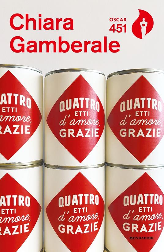 Quattro etti d'amore, grazie - Chiara Gamberale - copertina