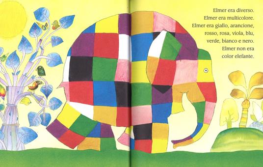 Elmer, l'elefante variopinto. Ediz. a colori - David McKee - Libro -  Mondadori - Oscar mini