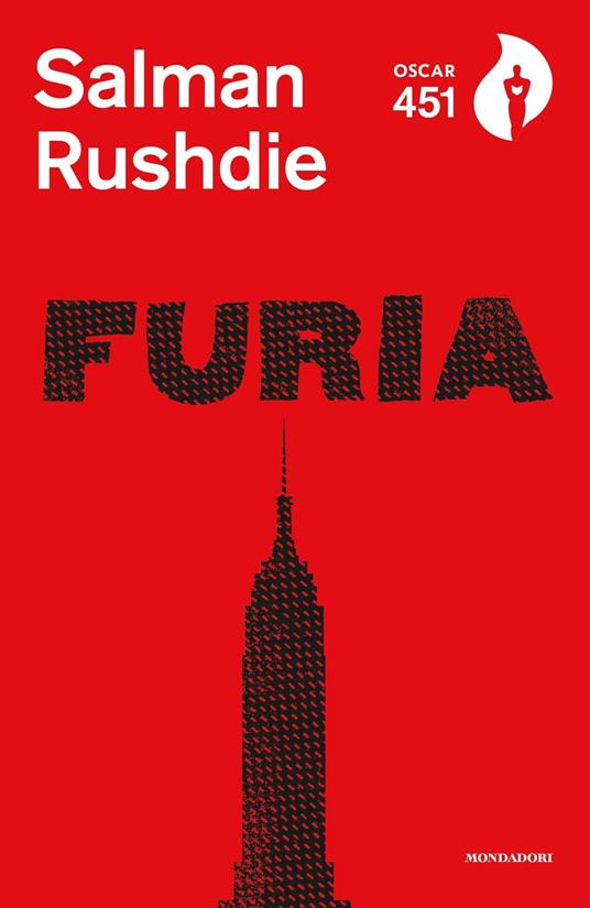 Furia - Salman Rushdie - copertina