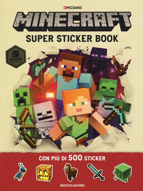 Minecraft Mojang. Super sticker book. Con adesivi - Craig Jelley,Stephanie Milton - copertina