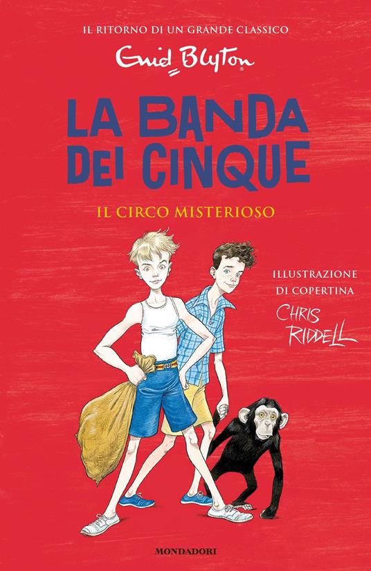 Il circo misterioso. La banda dei cinque. Vol. 5 - Enid Blyton - copertina