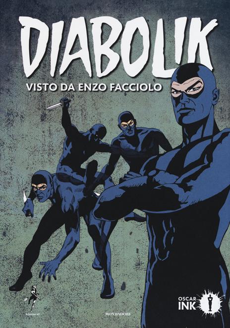 Diabolik visto da Enzo Facciolo. Con Poster - Enzo Facciolo - copertina