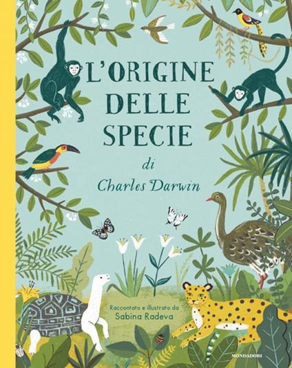 L' origine delle specie di Charles Darwin - Sabina Radeva - copertina