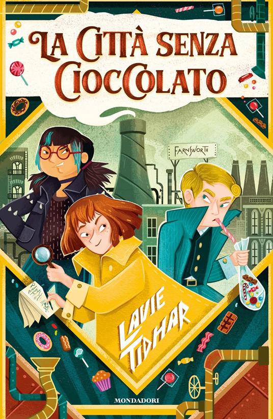 La città senza cioccolato - Lavie Tidhar - copertina