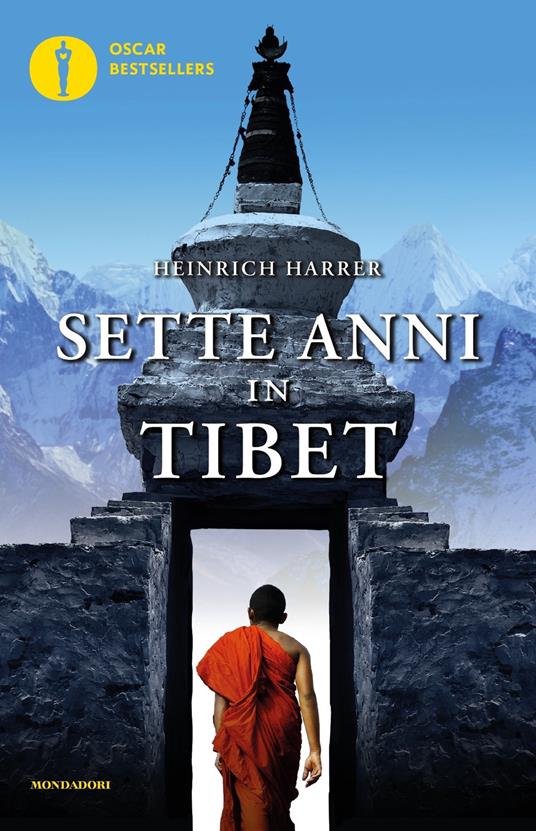 Sette anni in Tibet - Heinrich Harrer - copertina