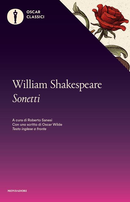 Sonetti. Con uno scritto di Oscar Wilde. Testo inglese a fronte - William Shakespeare - copertina