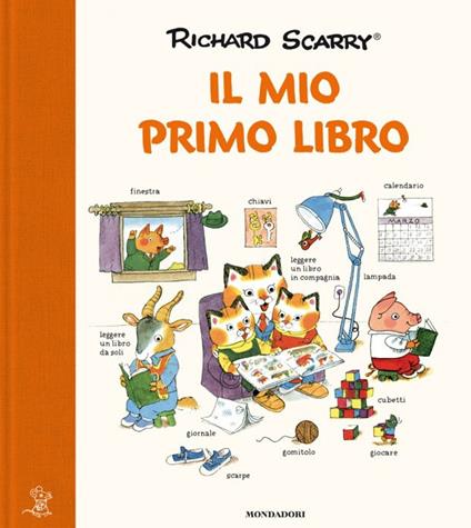 Il mio primo libro. Ediz. a colori - Richard Scarry - copertina