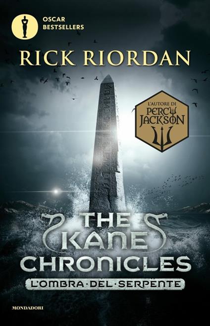 L'ombra del serpente. The Kane Chronicles. Vol. 3 - Rick Riordan - copertina